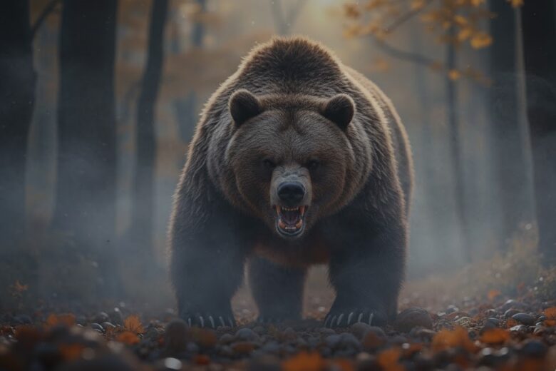 森の中のクマのイメージ