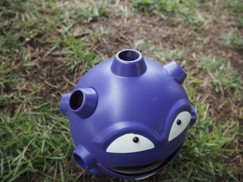 野生のドガースの「どくガス」こうげき!