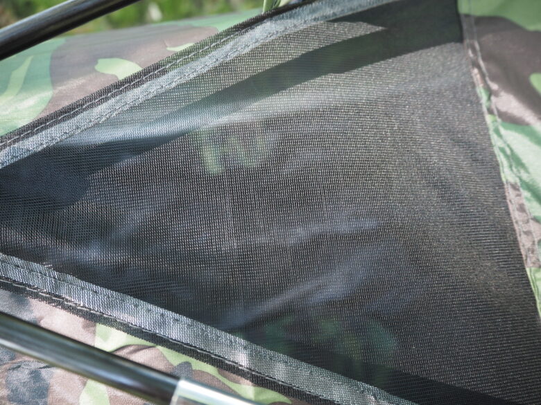 トップもメッシュに