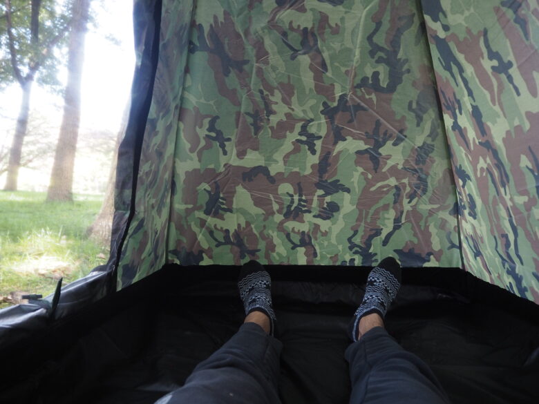 ソロなら余裕の広さ