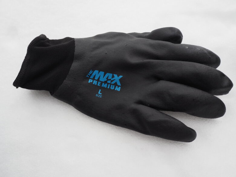 ワークマンの防寒防水手袋「ザ マックス プレミアム サーモ プラス」