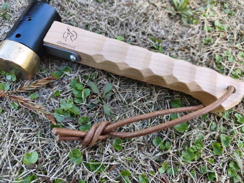 Deerestペグハンマーの接写