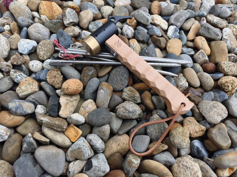 Deerestペグハンマーの接写